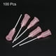 thumbnail image 3 of 100Pcs 20G Dispensing Needles With Luer Lock, 1" PTFE Glue Needle Tube Flexible Needle Pink, 3 of 6
