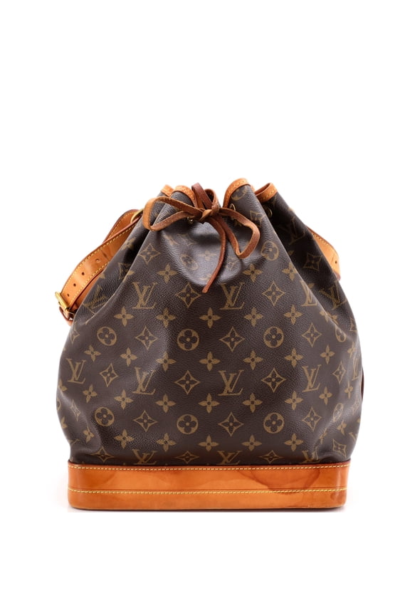 Pre-Owned Noe Handbag Monogram Canvas Large By Rebag