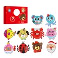 thumbnail image 1 of Kids Paper Plate Art Kit Cartoon Creative DIY Educational Paper Plate Craft Kit, 1 of 10