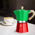 thumbnail image 3 of Cafetera clásica para , cafetera Espresso, percodor, , extracción de presión para eléctrica, herramientas de cocina Multicolor 150ml Soledad Cafetera Moka, 3 of 8