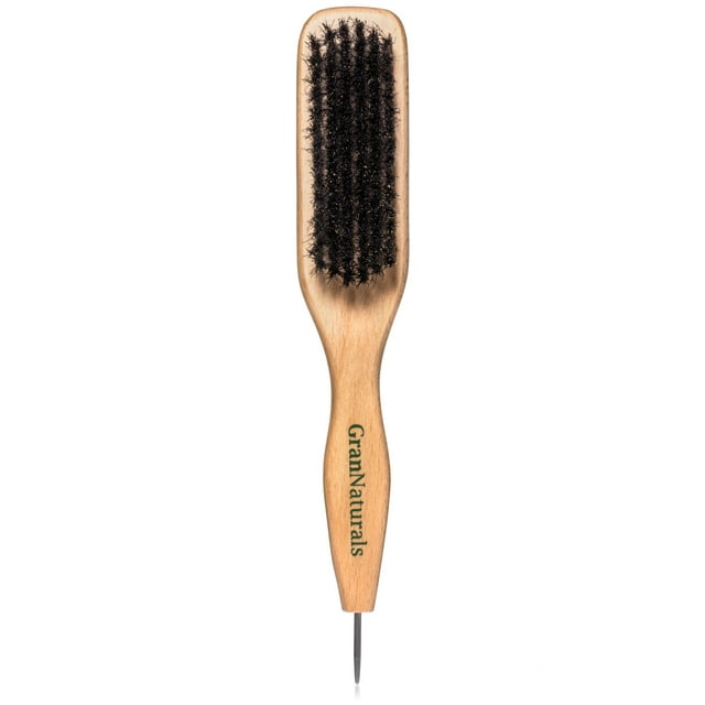 Cepillo de pelo GranNaturals para alisar y peinar con la parte posterior lisa