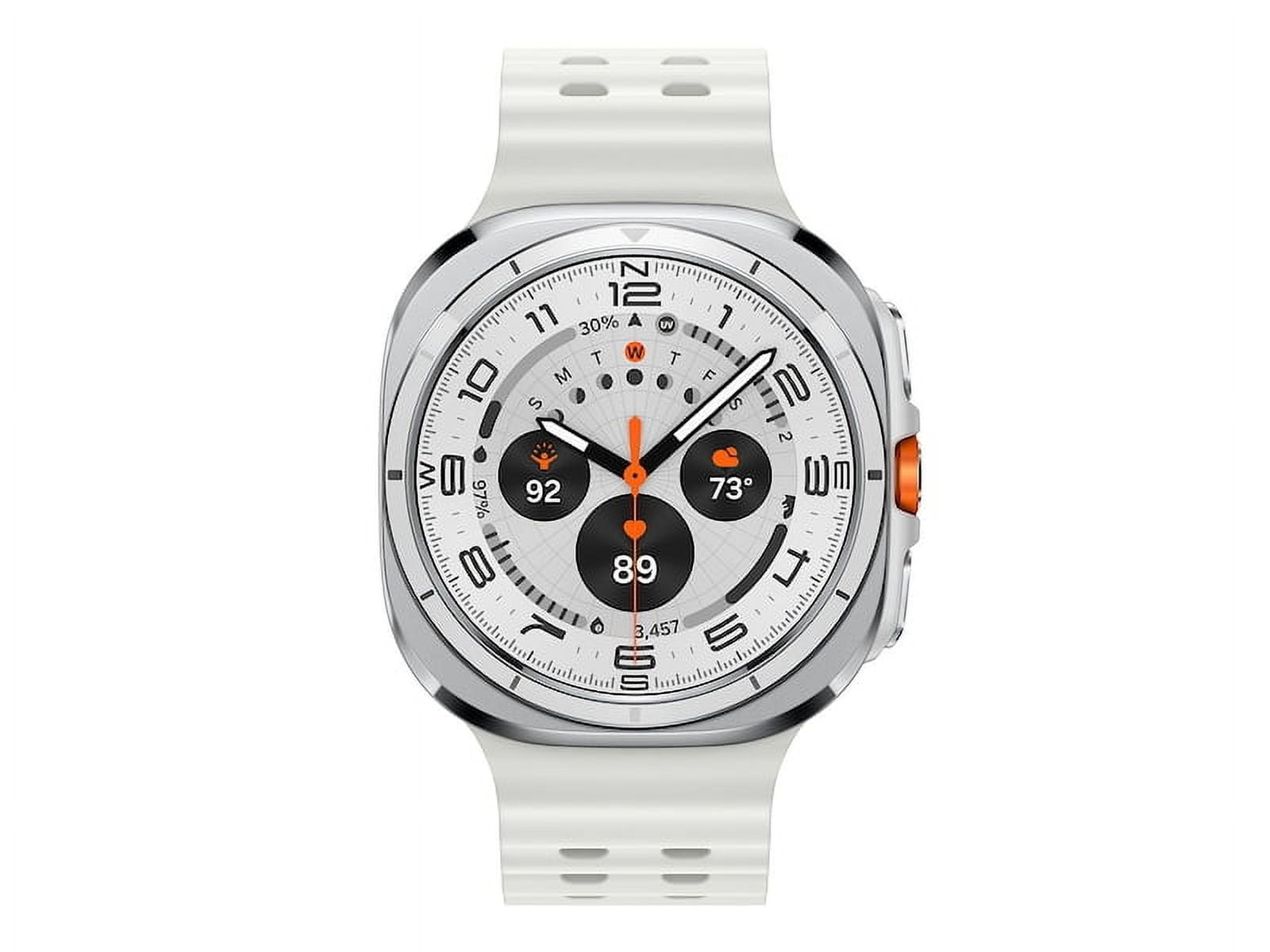 SAMSUNG Galaxy Watch Ultra (47mm) LTE, AI Smartwatch,Energy Score, Wellness Tips, Heart Rate Tracking, Sleep Monitor, Fitness Tracker, Built-in GPS, (LTE Version, Titanium White) LATAM Specs