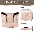 thumbnail image 2 of Haosy Corgi and Footprints Golf Mallet Putter Cover Strong Magnetic Leather Golf Club Headcover Closure, 2 of 7