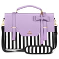 thumbnail image 1 of Bolsa para portátil MATEIN para mujer de 15,6 pulgadas con bolsillo RFID, color morado, 1 of 9