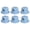 Blue, variant on Rotating 360 Spin Cable Clip Holder Ideal For Managing Multiple Device Wire