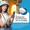 thumbnail image 5 of Ceptics CTU-9C Continental European Travel Adapter Plug - Type C - Dual USB Devices, 5 of 11