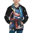 thumbnail image 3 of Youth Cartoon Hoodie Fashion Long Sleeve Kids Pullover Coat Casual Hoody Hooded Sweatshirts for Boys Girls, 3 of 8