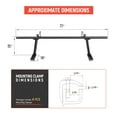 thumbnail image 4 of AA-Racks Model APX2502-BLK Low-Profile Utility Aluminum Pick-Up Truck Ladder Rack with Load Stops, 4 of 4