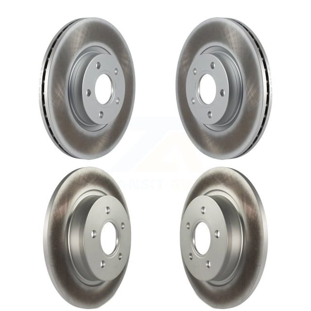 Genius Front Rear Coated Disc Brake Rotors Kit for Car Volvo S40 C30 V50 C70 KG-101068