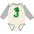 thumbnail image 3 of Inktastic Irish St Patricks Day Letter J Monogram Boys or Girls Long Sleeve Baby Bodysuit, 3 of 5
