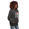 thumbnail image 4 of Destructive Therapy Boxing Unisex Grpahic Hoodie (Charcoal Heather, M), 4 of 5