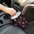 thumbnail image 3 of Jeiento Ladybug Car Trash Can for Back Seat Automotive Car Garbage Cans Vehicle Trash Can Foldable Auto Rubbish Cans Accessories Fit SUV Truck, Black, 3 of 7