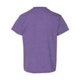 thumbnail image 3 of Youth Softstyle® 4.5 oz T-Shirt HEATHER PURPLE M, 3 of 5