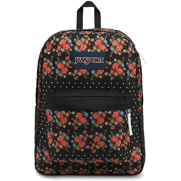 JanSport - JanSport Superbreak Backpack - Floral Dot - Walmart.com ...