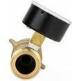 thumbnail image 5 of Camco Brass Water Pressure Regulator with Gauge- Helps Protect RV Plumbing and Hoses from High-Pressure City Water - Easy Read Gauge (40064), 5 of 8