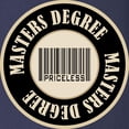 thumbnail image 3 of CafePress - Masters Degree Priceless Bar Code Long Sleeve Dark - Long Sleeve Dark T-Shirt, 3 of 4