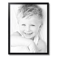 thumbnail image 2 of ArtToFrames 17x22 inch Satin Black Short Picture Frame, Black Wood Poster Frame (1416), 2 of 8