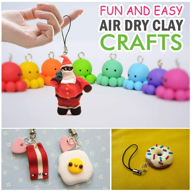 19 Easy DIY Air Dry Clay Crafts For Adults and Kids - Arty Crafty Crew