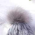 thumbnail image 5 of Krdevn Baby Girls Boys Soft Warm Knit Hat Kids Winter Hat with Hood Cap, 5 of 6
