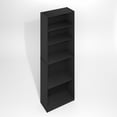thumbnail image 2 of Furinno JAYA Simply Home Adjustable Shelf Bookcase, 5-Tier, Darkwood, 2 of 6