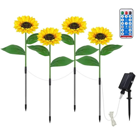 

Home Decor Clearance Fun Gifts Summer Home Decorations Outdoor Solar Sunflower 8led Ground Light Courtyard Light Outdoor Light Household Items Big Holiday Deals
