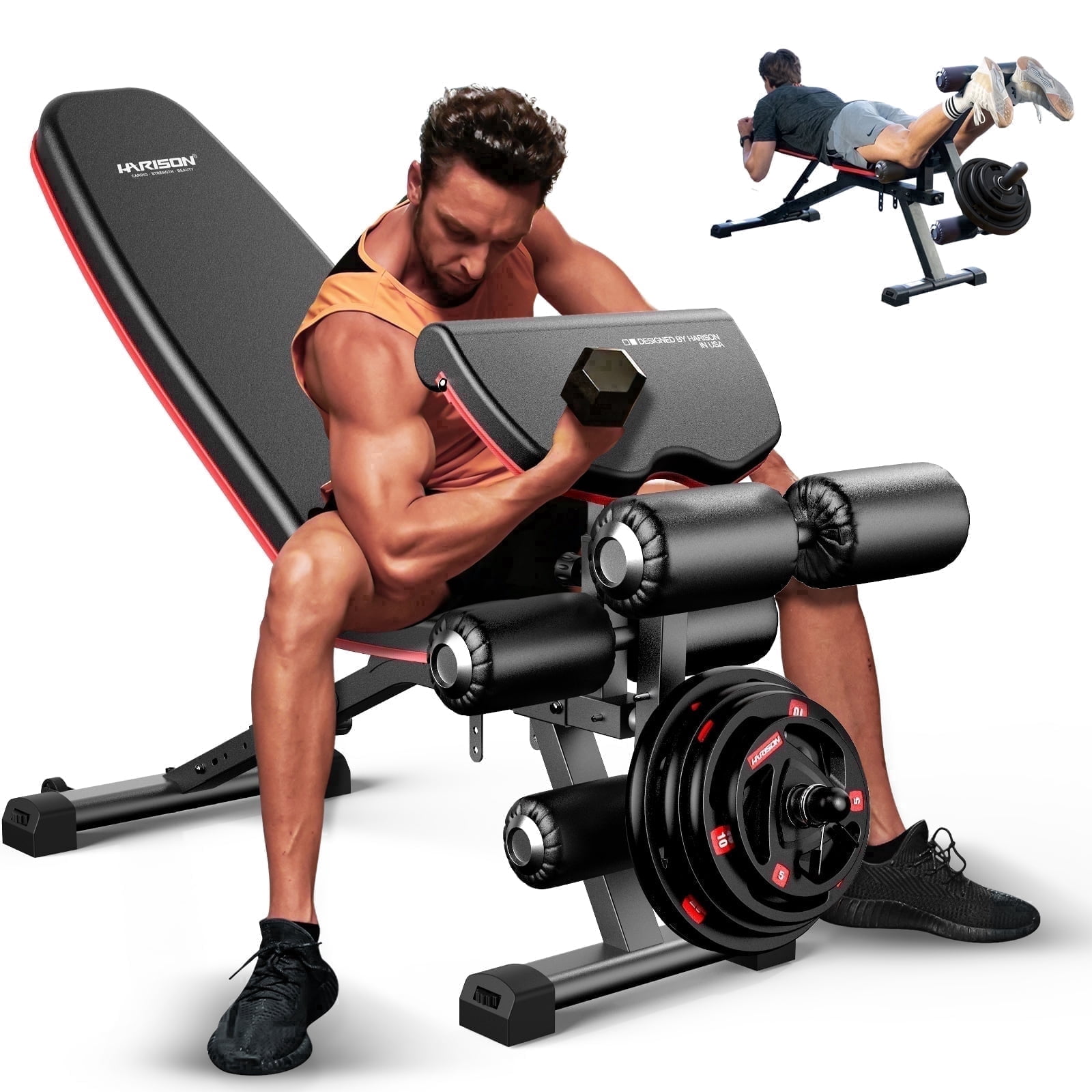 Marcy, Adjustable Olympic Weight Bench MD-857, 80
