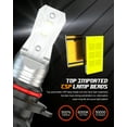 thumbnail image 2 of For GMC Terrain 2013-2015 LED Headlight + Fog Light Lamp White Bulbs 9005/HB3 H11/H9/H8 9145, 2 of 16