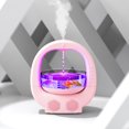 thumbnail image 2 of Humidificador antigravedad con reflujo de gotas de agua, altavoz Bluetooth, adornos Feng Shui multifuncionales tres en uno para el hogar, 2 of 3