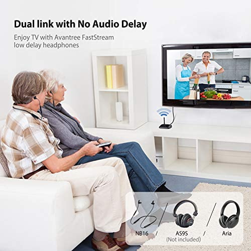 2020 New] Avantree HT5006 Wireless Headphones Earbuds for TV Watching,  Neckband Earphones Hearing Set w/Bypass Bluetooth Transmitter for Optical  Digital, RCA, 3.5mm Ported TVs, Plug n Play, No Dela | Walmart Canada