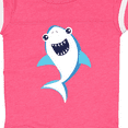 thumbnail image 4 of Inktastic Cute Shark, Little Shark, Blue Shark Boys or Girls Baby Bodysuit, 4 of 5