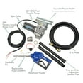 thumbnail image 3 of GPI M-150S Fuel Transfer Pump, Automatic Shut-Off Nozzle, 15 GPM Fuel Pump, 12' Hose, Power Cord, Spin Collar, Adjustable Suction Pipe (110000-100), 3 of 4