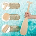 thumbnail image 3 of LEEYNEER Wooden Oar  Canoes Khaki Wood Rowing Ergonomic Design 1Set, 3 of 8