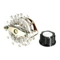 thumbnail image 4 of Selector de interruptor rotativo de 6P3T 6 polos 3 lanzamientos 2 niveles con perilla, 4 of 4