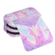 thumbnail image 4 of Disketp Purple Sparkling Butterfly Estuche de Lápices de Doble Capa con Tapa Abatible y Cremallera, Organizador Escolar para Adolescentes y Adultos, 4 of 7