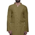 thumbnail image 3 of Atasi Solid Long SleeveÂ&nbsp;KurtaÂ&nbsp;For Men Mandarin Collar Ethnic LongÂ&nbsp;KurtaÂ&nbsp;For Boys, 3 of 5