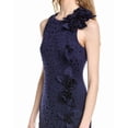 thumbnail image 3 of Badgley Mischka womens  Sleeve Cutout Gown, 4, Navy, 3 of 4
