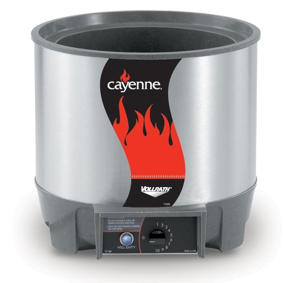 Vollrath 72017 Cayenne HS-7 Heat N Serve 7 Quart Rethermalizer