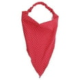 thumbnail image 1 of Foulard Élastique à Pois Triangle pour Femmes, 1 of 10