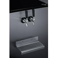 thumbnail image 2 of Summit Sbcfrtpadalhd 24" Wide 5.3 Cu. Ft. Built-In Double Tap Kegerator - Black, 2 of 7