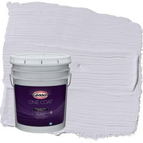 Glidden One Coat Frosted Lilac / Purple Satin Exterior Paint with Primer, 5 Gallon