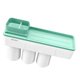 thumbnail image 2 of Taza de adsorción Cepillo de dientes Soporte para pasta de dientes Baño familiar Baño Sin perforaciones Soporte para cepillo de dientes para teléfono, Verde, 3 tazas seitruly HA2692-05B, 2 of 6