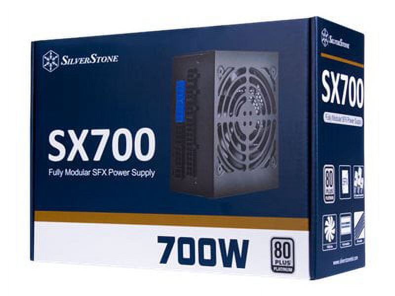 Athenatech SX700-PT Silverstone Sx700-pt Sfx 700w, High Efficiency With 80 Plus Platinum Certification