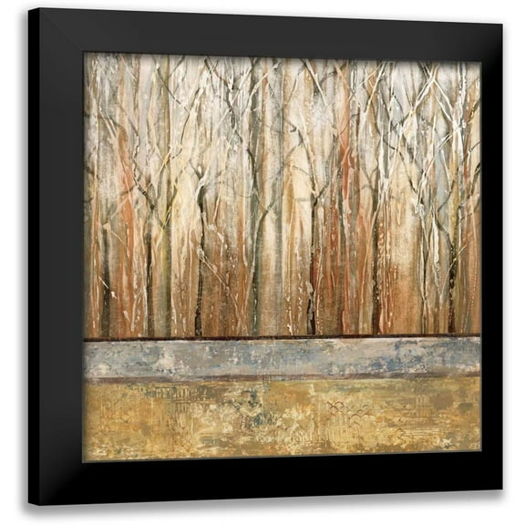 King, Michael 12x12 Black Modern Framed Museum Art Print Titled - Telluride I