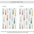 thumbnail image 3 of Happy Father''s Day Garden Flag 12 x 18 Double Sided, Ties Seamless House Yard Flags Love Dad Outdoor Indoor Banner for Party Home Decorations, 3 of 6