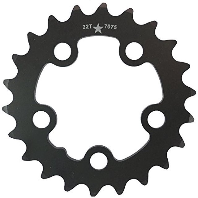USAmade 58mm BCD 22T 5-Bolt SharkTooth Pro Mountain Chainring Made in USA