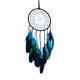 thumbnail image 1 of Atrapasueños bohemio con plumas para colgar en la pared, adorno decorativo para sala de estar. Azul, 1 of 9