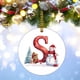 thumbnail image 4 of 2024 26 Letter Christmas Snowman Christmas Pendant - Acrylic Car Pendant Saint, 4 of 5