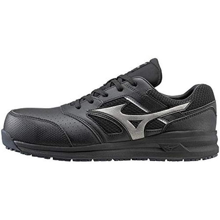 

[Mizuno] Work Shoes Almighty Lightweight LSII 11L JSAA For Normal Work (Type A) Black x Dark Silver 23.5 cm