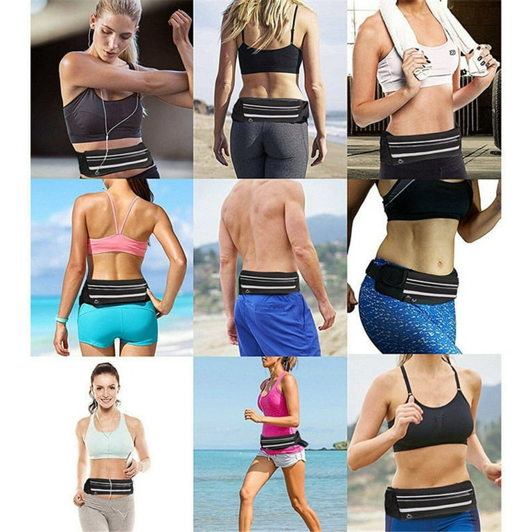 TIKA 1-Pack Sweat-Proof Running Waist Pack - Anti-Bouncing