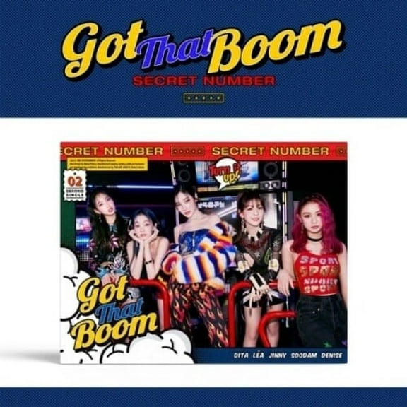Secret Number - Got That Boom (incl. 64pg Photobook, 2pc Photocard, Postcard, Cartoon Card Photo Stand) - Music & Performance - CD